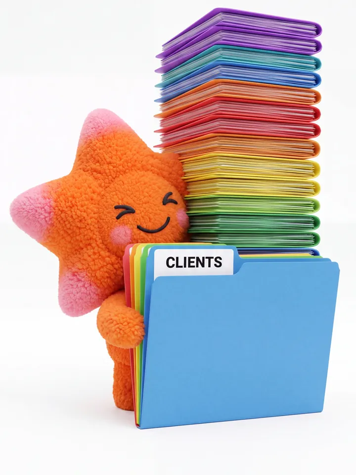 Rainbow folders